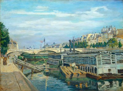 Le pont de Louis Philippe, 1875 - Jean Baptiste Armand Guillaumin